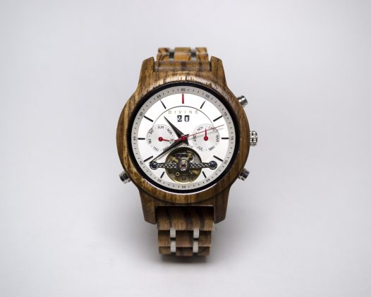 Luxury Wooden Watch Zebrano