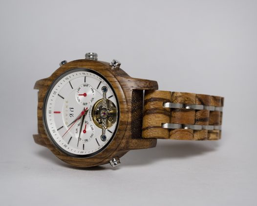 Luxury Wooden Watch Zebrano