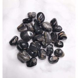 Black Jasper Tumbled Stone - SOUL IMPACTFUL