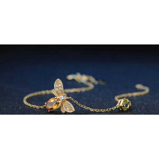 Busy Bee Citrine Intention Bracelet - SOUL IMPACTFUL