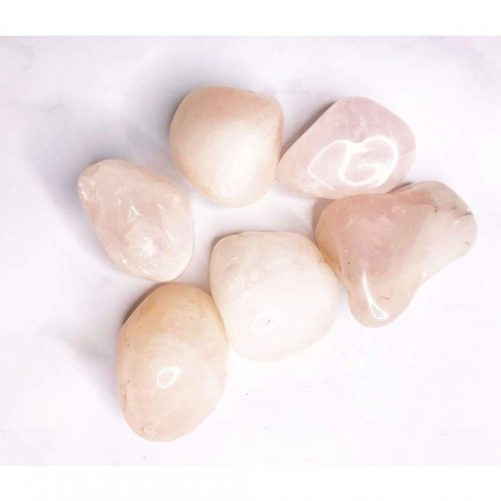 Rose Quartz Tumbled Stone - SOUL IMPACTFUL