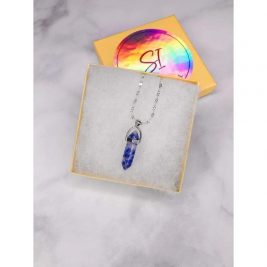 Sodalite Pendant Necklace - SOUL IMPACTFUL