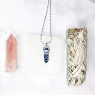 The Charging Rose Quartz Calm and Balance Power Kit - SOUL IMPACTFUL