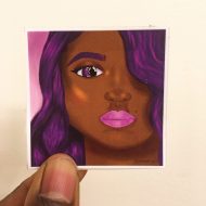 purple, drawing, sticker, art, black art