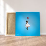 Little Girl with Balloon