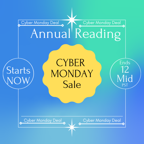 Annual Reading Cyber Monday Sale!!