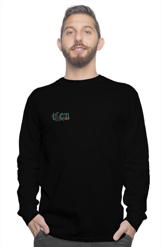 Stitched long sleeve tee