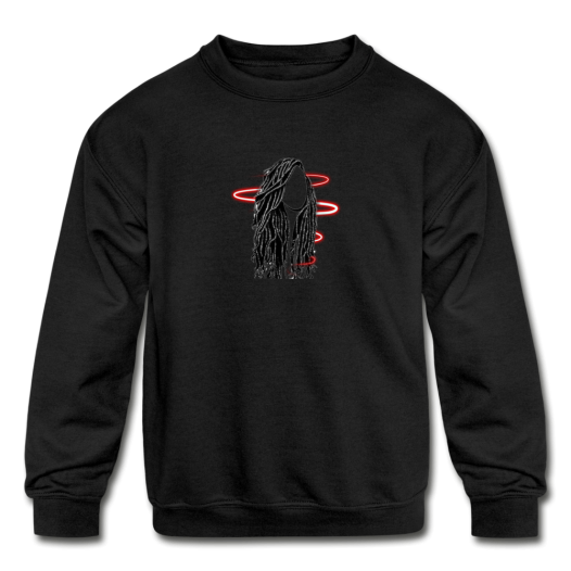 Kids' Crewneck - black