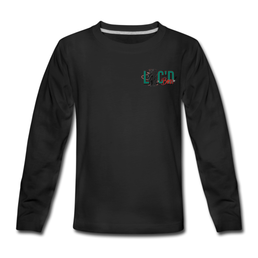 Kids' I have Locks Long Sleeve T-Shirt - black