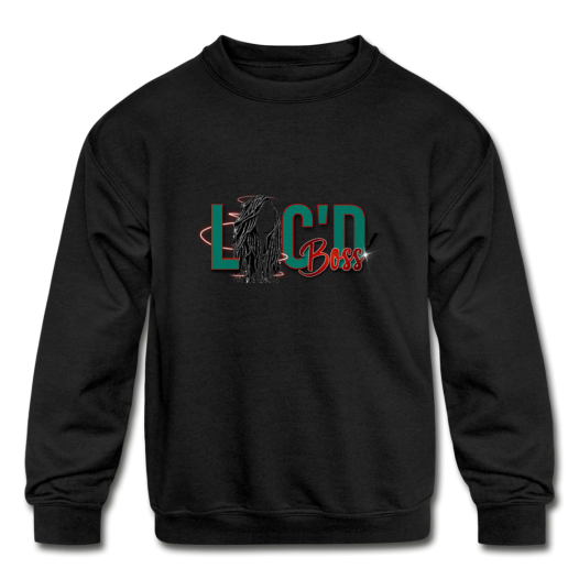 Kids' Crewneck - black