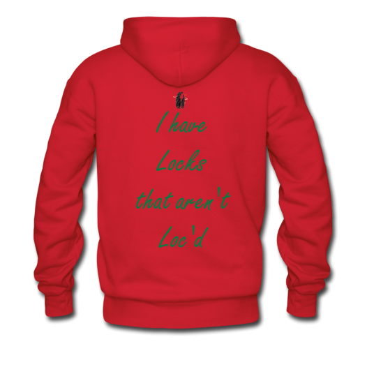 I have locks Hoodie - red