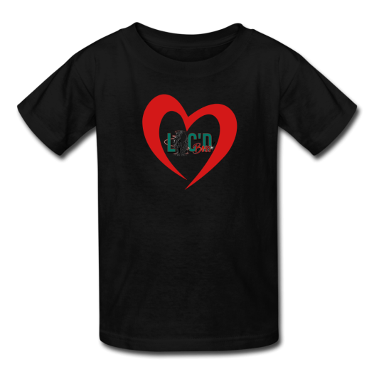 Kids' Love Locs T-Shirt - black