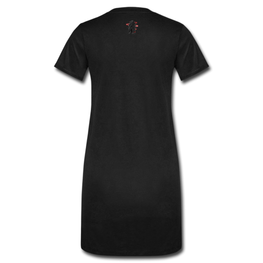 Women's T-Shirt Dress - black