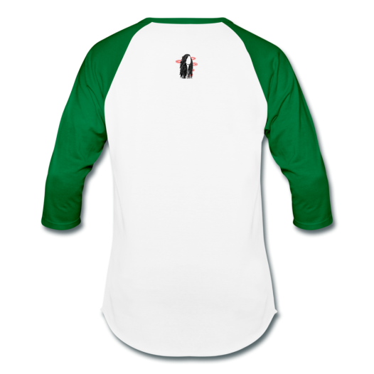 Baseball T-Shirt - white/kelly green