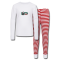 Kids’ Pajama Set - white/red stripe