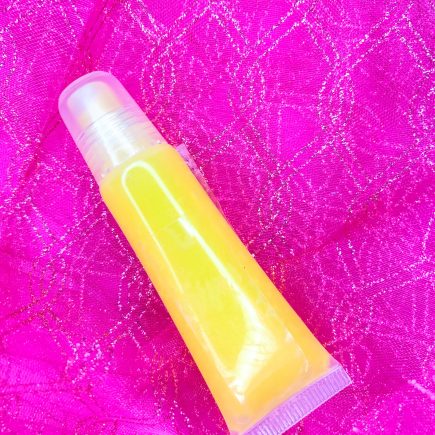 Yellow tube lip gloss