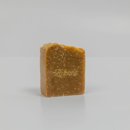 dancing zaboca oatmeal & turmeric exfoliating soap bar