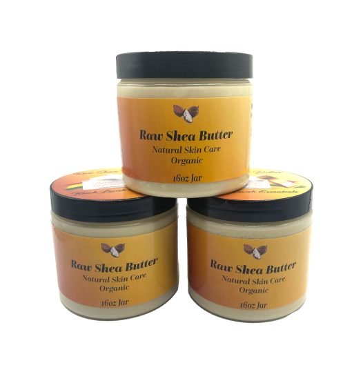 Organic Raw Shea Butter 1 pound 1lbs 16oz