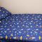 Blue and Pink Cotton bedsheets