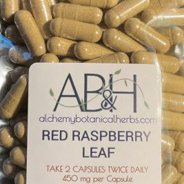 Red Raspberry Leaf Capsules 450 MG 100 CAPSULES Size 0 Capsule