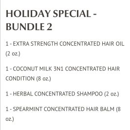 4PC HAIR CARE BUNDLE